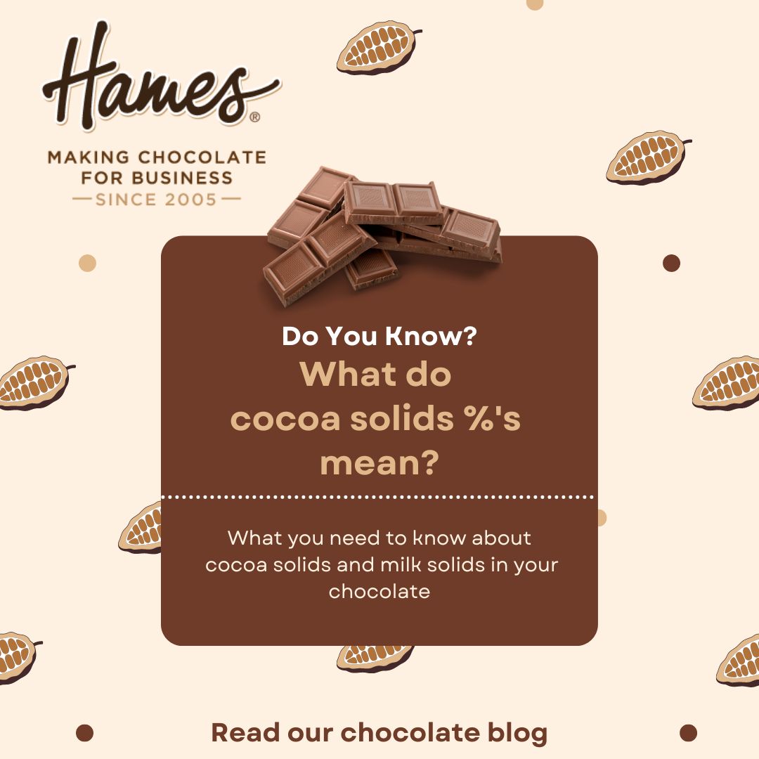 www.HamesChocolates.co.uk What exactly do cocoa solids percentages